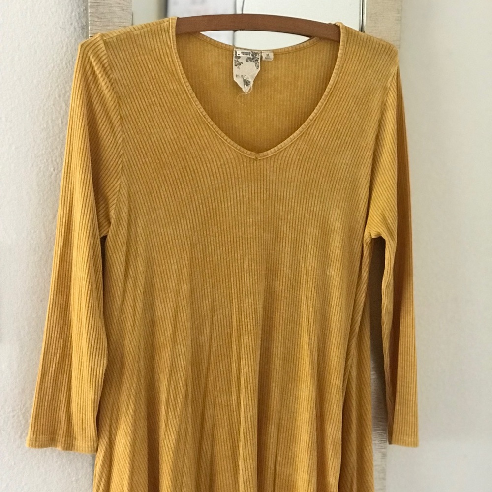 Yellow blouse